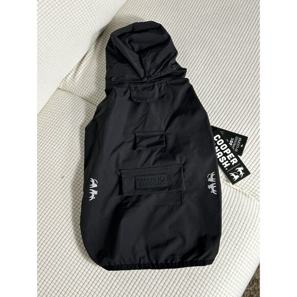 Cooper and Nash Hooded Dog Rain Coat, Pocket, Removeable Hood, Size Large, NWT - Picture 2 of 9